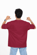 Plain Oversized T-shirt for Men's MARUNE Colour Tee