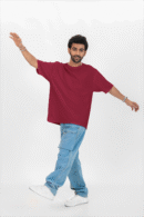 Plain Oversized T-shirt for Men's MARUNE Colour Tee