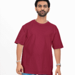 Plain oversized t-shirt for men's white colour tee - marune